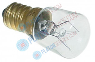 Лампа накаливания цоколь E14 230В 15Вт Д 48мм ø 22мм темп. макс. 300°C IMPORT длина цоколя 20мм