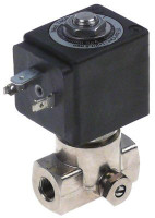 Клапан электромагнитный вход 1/8"мм CNS DN 15мм присоединение 1/8" вход 1/8" 230 В перем. тока