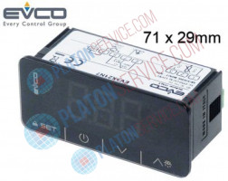 Регулятор электронный 230В мм 71x29мм NTC/PTC выходы реле 1 EV3X21N7 Touch  -  - NTC DI  -