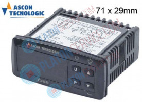 Sterownik TECNOLOGIC typ Y39EHRRR wymiar montazowy 71x29mm 100-240V AC NTC PTC