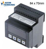 Регулятор электронный 100-240В мм 84x70мм NTC/PTC сборка рельса стандарта DIN выходы реле 4