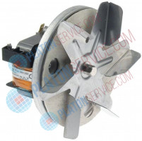 Hot air fan 230V 26/22W 50/60Hz L1 60mm L2 10mm L3 21mm L4 87mm fan wheel