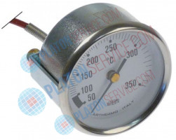 Термометр капиллярная трубка  1600мм ø датчик 6мм ø монтажный 60мм Д датчик 19мм 50-350°C