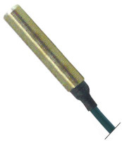 Выключатель электромагнитный 250В 3А резьба M12x1 присоединение кабель длина провода 2000мм Д 72мм