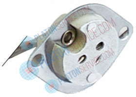 Патрон для лампы присоединение кабель 130 мм цоколь G4/G5,3/G6,35 24В длина провода 130мм