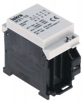 Контактор 230 резистивная нагрузка 20A (AC3 / 400V) 1,5кВт главные контакты 4NO типа IK21-10