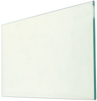 Пластина стеклянная Д 338мм Ш 168мм толщина материала  5мм прямоугольн.