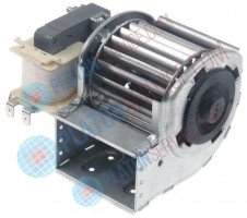 Вентилятор с поперечным потоком 15Вт мотор слева ø валка 60мм Д валка 60мм 0 до +60°C