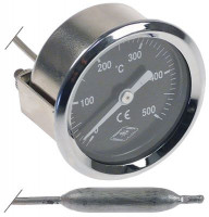 Термометр капиллярная трубка  600мм ø датчик 10мм ø монтажный 60мм темп. макс. 500°C Д датчик 55мм