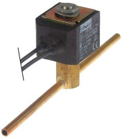 Клапан электромагнитный прямой 230В присоединение 4 мм паечн. соединение