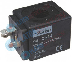 COIL PARKER ZH14 14W 220/230V 50/60Hz length 34 mm - h 33 mm