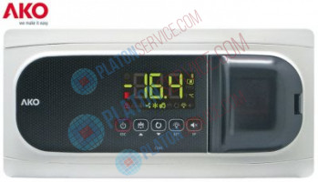 Refrigeration controller AKO type 16523P mounting measurements 290x70mm 230V voltage AC NTC 1 PC
