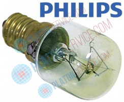 Лампа накаливания цоколь E14 230В 25Вт Д 56мм ø 25мм темп. макс. 300°C длина цоколя 30мм