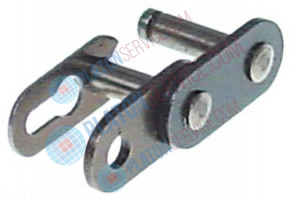 Звено соединительное цепи DIN/ISO 06 B-1 деление  3/8" звенья 1 металл Д 178мм одинарн.