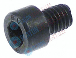 Винт с цилиндрической головкой DIN 912/ISO 4762 резьба M6 ширина зева ключа 5 Д резьбы 9мм