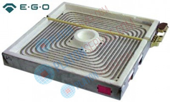 Нагреватель радиационный 4000Вт 400В Д 300мм контур отопления 2 Ш 300мм