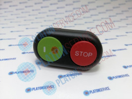 Выключатель кнопочный монтажные размеры 30x22 мм красн./зелён. 2CO 250В