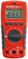 Мультиметр MM 1-3 Auto-Range и/или вручную 1 мВ-20 мГц 0,1 мВ-750 В 0,1 мВ-1000 В
