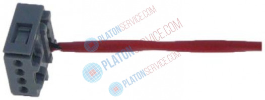 Датчик NTC 100 ком кабель PTFE датчик -40 до +125°C датчик ø2,7x10 мм