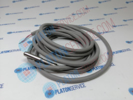 Датчик температурный PTC 1ком кабель силикон датчик -50 до +150°C датчик ø6x40 мм