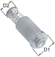 Вставка магнитная Д1 ø 154мм Д2 ø 11мм Д 39мм Standard подходит для PEL20-21/JUNKERS/EGA