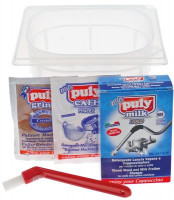 Набор для очистки набор для кофемашины допуск NSF puly CAFF plus 4x20г/4x25мл