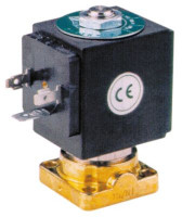 Клапан электромагнитный латунь DN 25мм силикон 2/2-ходов. 230 В перем. тока ODE тип катушки BDA