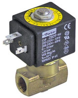 Клапан электромагнитный DN 3мм присоединение 1/4" Д 40мм 2-ходов. 230 В перем. тока PARKER