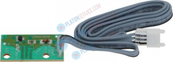 PC BOARD WITH HALL SENSOR plate 34x19 mm - cable 3 threads 600 mm