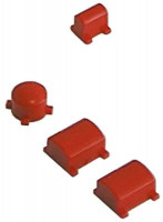 Комплект выключателей нажимных кнопочных из 4х частей вода
