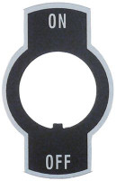 Панелька ON-OFF M12 для рычажного выключатель