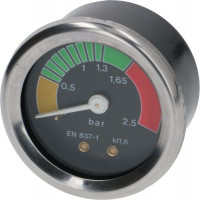 Boiler pressure gauge o 52 mm 0?2.5 bar