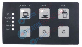 Клавиатура плёночная для вспенивателя молока кнопки 6 пеновзбиватель для молока