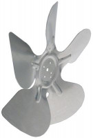 Крыльчатка вентилятора алюминий  ø 230мм Ш 40мм крепление для крыльчатки 254мм всасывающ.