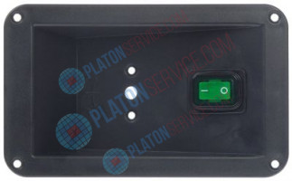 Панель кнопочная Д 175мм Ш 107мм зелён. 0-I комплект для переоборудования