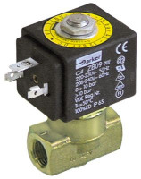 Клапан электромагнитный DN 3мм присоединение 1/4" 2-ходов. 24 В перем. тока PARKER тип катушки ZB09