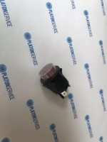 Выключатель нажимной кнопочный монтажные размеры ø25 мм красн. 2NO 250В