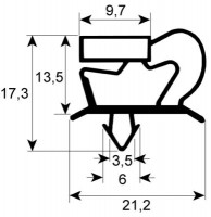Втулка крыльчатки ополаскивателя для SILANOS (900530)