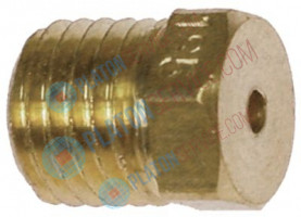 Жиклёр газовый резьба M8x1 ширина зева ключа 10 ø отверстия 12мм