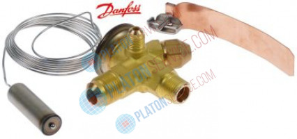 Дренажный клапан типа DANFOSS TES2 / 068Z3403 охлаждающая жидкость R404a / R507 под углом 90 °
